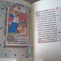 Book of Hours of Margarita de Borbón, s. XV (with exhibitor) - Image 4