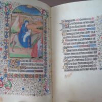Book of Hours of Margarita de Borbón, s. XV (with exhibitor) - Image 5