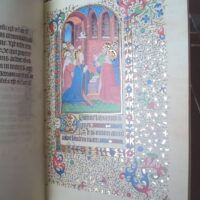 Book of Hours of Margarita de Borbón, s. XV (with exhibitor) - Image 7