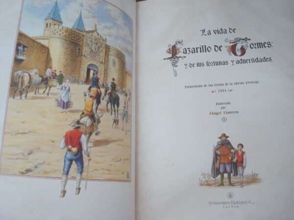 Lazarillo de Tormes. 2004 edition in high bibliophile (with gift) - Image 2