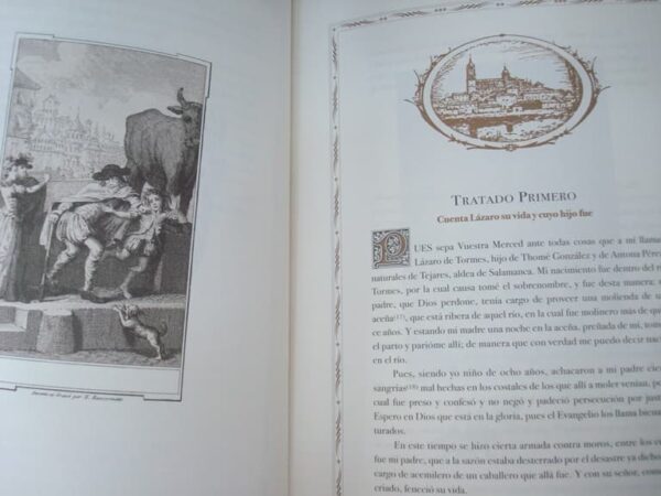 Lazarillo de Tormes. 2004 edition in high bibliophile (with gift) - Image 6