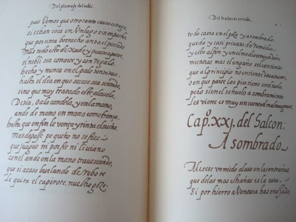 Libro de Cetrería. Luis Zapata. Siglo XVI. 2 tomos - Imagen 4