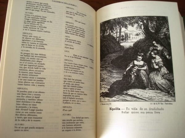 Works by Calderón de la Barca. 2 volumes. Círculo del Bibliófilo, 1981 - Image 3