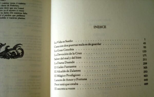 Works by Calderón de la Barca. 2 volumes. Círculo del Bibliófilo, 1981 - Image 5