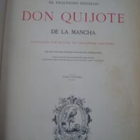 1990 Don Quixote de La Mancha, Cervantes, illustrated, Jover - Image 3
