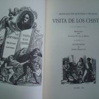 Visita de los chistes, Quevedo, con grabados de Jorge Perellón