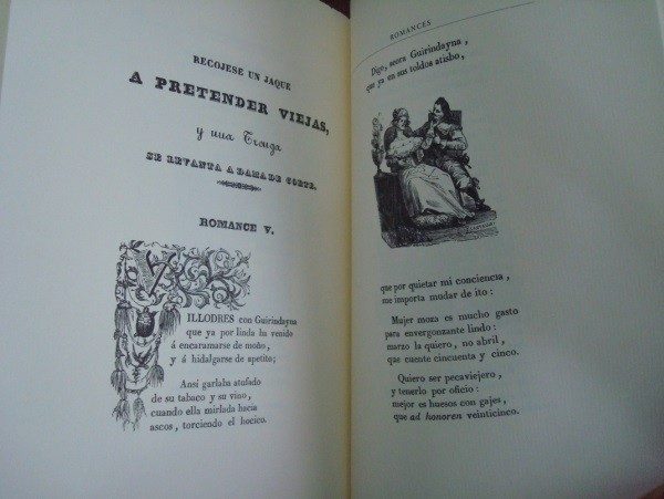 Visita de los chistes, Quevedo, con grabados de Jorge Perellón