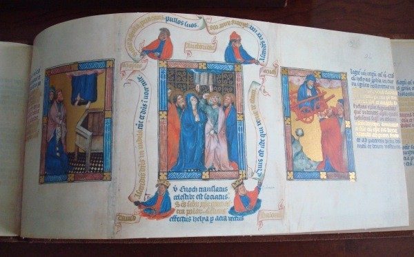 Hague Bible (Bible Pauperum), c. 1405