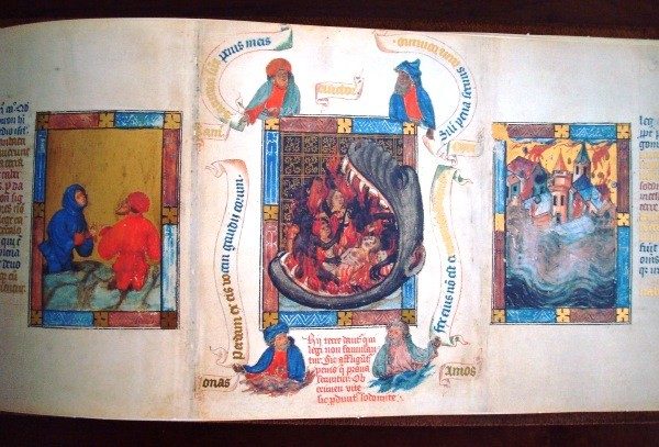 Biblia de La Haya (Biblia Pauperum), c. 1405