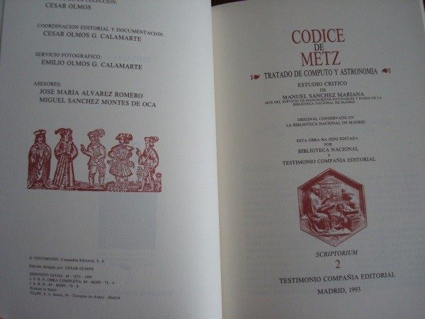 Códice de Metz, s. IX