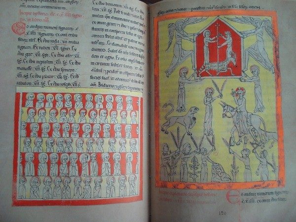 Beato de Liébana códice de Lorvao, año 1189