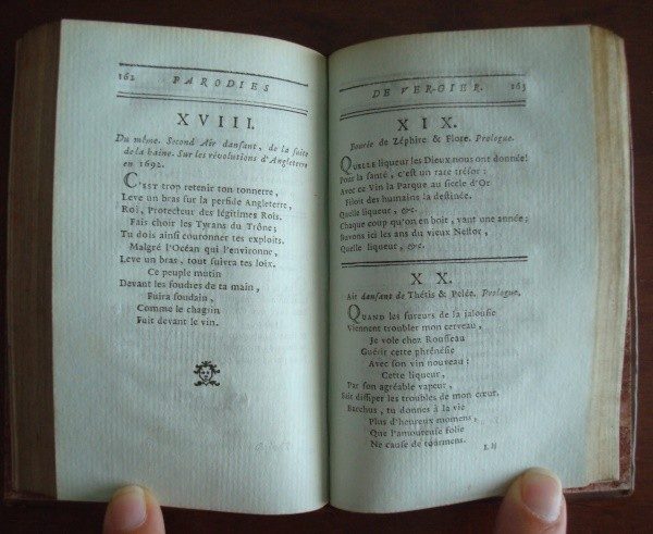 1780 Vergier, Oeuvres. Original en francés