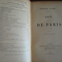1899 Theophile Gautier, Loin de Paris, original in French - Image 3