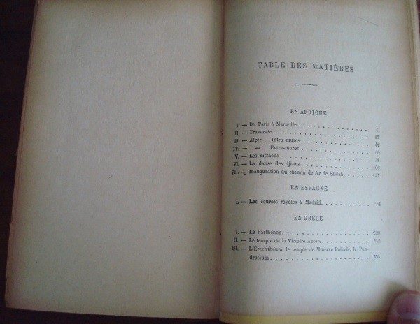 1899 Théophile Gautier, Loin de Paris, original en francés
