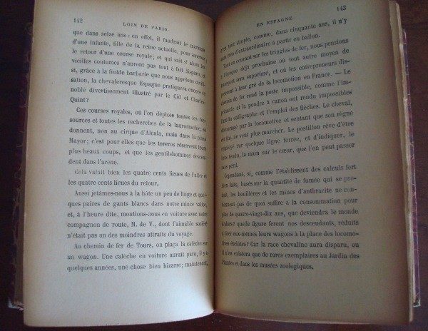 1899 Théophile Gautier, Loin de Paris, original en francés