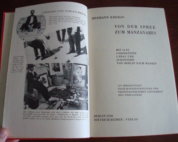 Hermann Krehan, Von der Spree zum Manzanares, 1930 (in german)