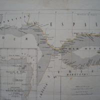 1852 Map Spanish possessions in Africa, Atlas of Bachelor - Image 3