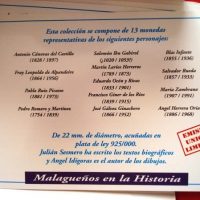 Malaga in the History, a collection of 13 silver medals, 1995 - Image 6
