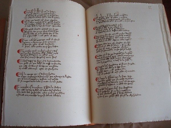 Libro de Buen Amor, Juan Ruiz Arcipreste de Hita, códice de Salamanca, s. XIV