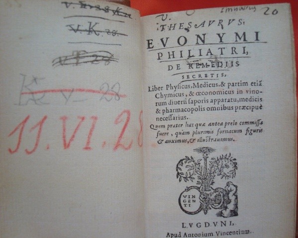 Thesaurus de Remediis Secretis, 1557