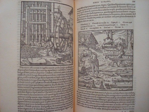 De Re Metallica Libri XII, Agricola, 1561