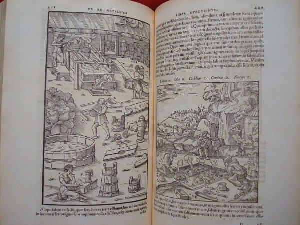De Re Metallica Libri XII, Agricola, 1561