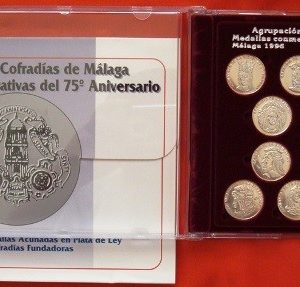 Cofradías de Málaga (I), 13 medallas plata, 1996