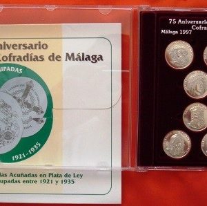 Cofradías de Málaga (II), 13 medallas plata, 1997