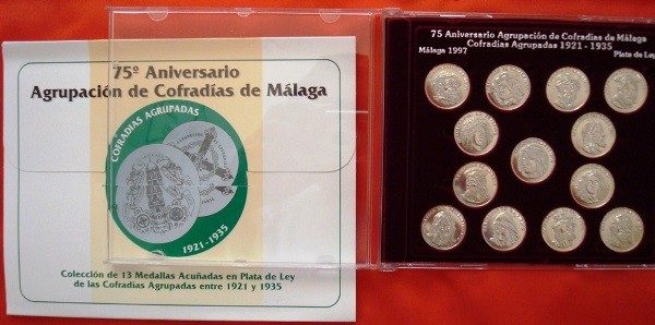 Cofradías de Málaga (II), 13 medallas plata, 1997
