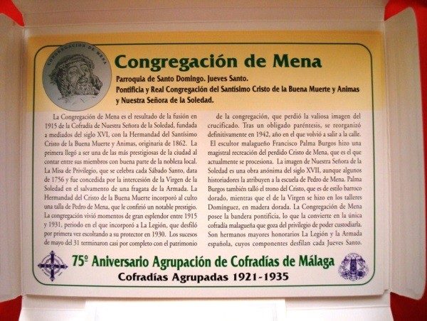 Cofradías de Málaga (II), 13 medallas plata, 1997