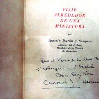 Travel around a miniature, Duran y Sanpere, 1949 - Image 4