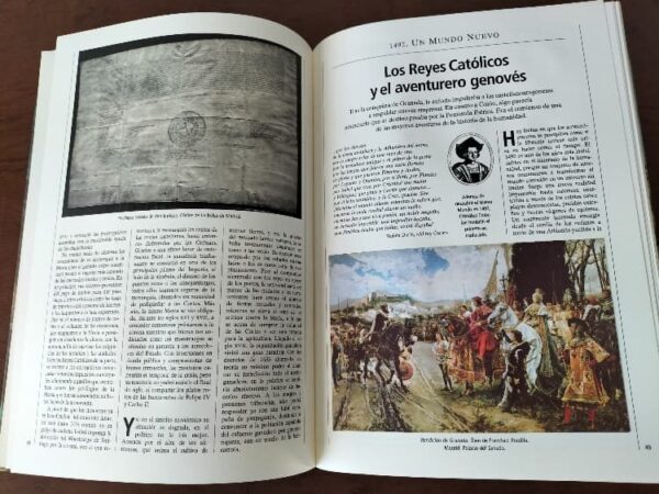 Álbum de la Historia de España. Álbum cultural Círculo de Lectores - Imagen 2