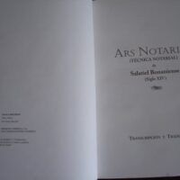 Ars Notariae (Notary Technique), Salatiel Bonaniense, s. XIV (+G) - Image 6