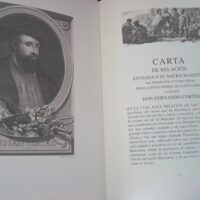 Conquest of New Spain. Letter of Relationship sent to the Emperor by Hernán Cortés. Deluxe edition for bibliophiles - Image 5