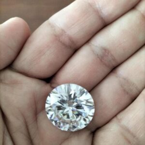 Diamante de 30 quilates, sintético, moissanite FL D RD
