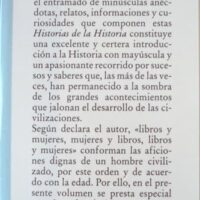 Stories of History. Third Series. Carlos Fisas. Circle of Readers 1988 - Image 2