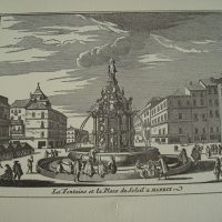 Madrid and surroundings, engravings Luis Meunier, 1630
