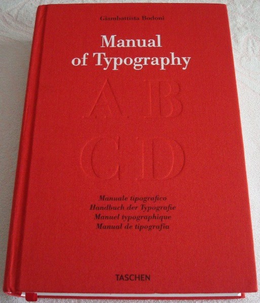 Manuale Tipografico, Giambattista Bodoni
