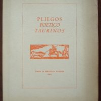 Poetic Taurinos sheets, 1961 U.B.T.