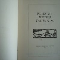 Poetic Taurinos sheets, 1961 U.B.T. - Image 3
