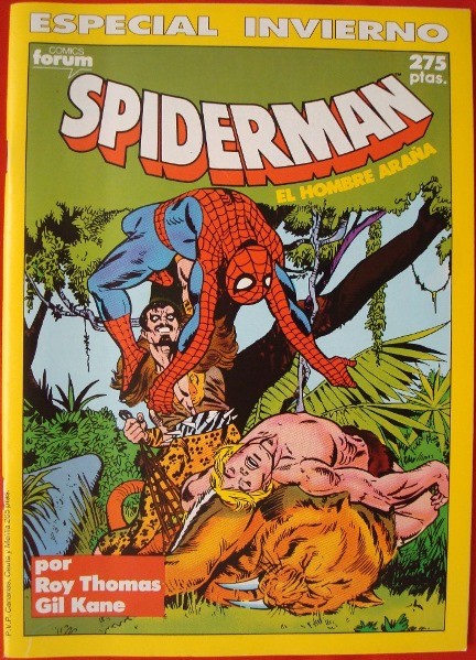 Spiderman, cómic especial invierno 1990