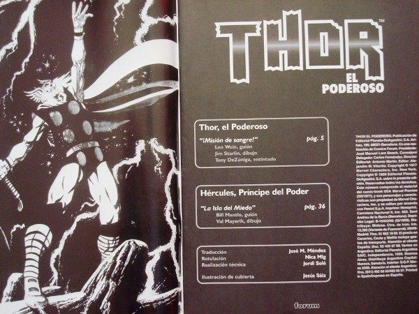 Thor and Hercules, 2 separate stories, 1999 - Image 4