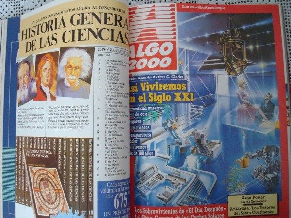 Revistas ALGO 2000, año 1988 completo, en libro