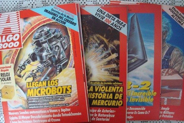 Revistas ALGO 2000, año 1989 completo, sueltas