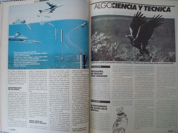 Revistas ALGO año 1985 completo, en libro