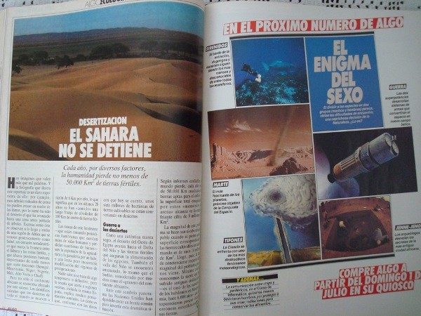 Revistas ALGO año 1984 completo, en libro