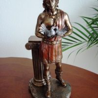 Gemini, decorative sculptural figure