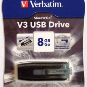Memoria PenDrive 8GB USB 3.0 Verbatim, a estrenar