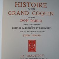 Histoire d’un gran coquin nommé Don Pablo, F. de Quevedo, 1942 (in French) - Image 5