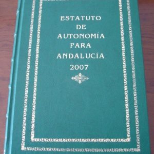 Statute of Autonomy for Andalusia 2007, luxury edition